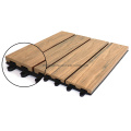 3D Embossed Wood Grain Outdoor Tiles Manufacture Wholesale WPC Floor Tiles WPC Decking Tiles